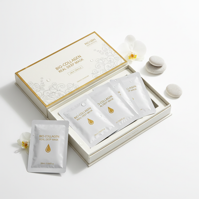 Bio-Collagen Real Deep Mask 4pcs box set skincare